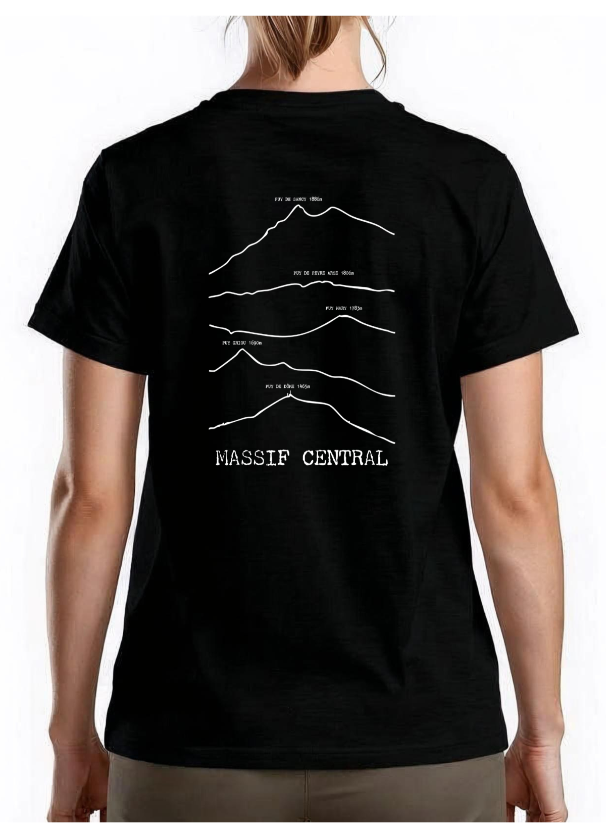 T-Shirt MASSIF CENTRAL Contour