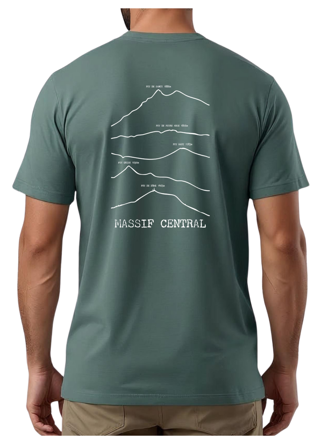 T-Shirt MASSIF CENTRAL Contour