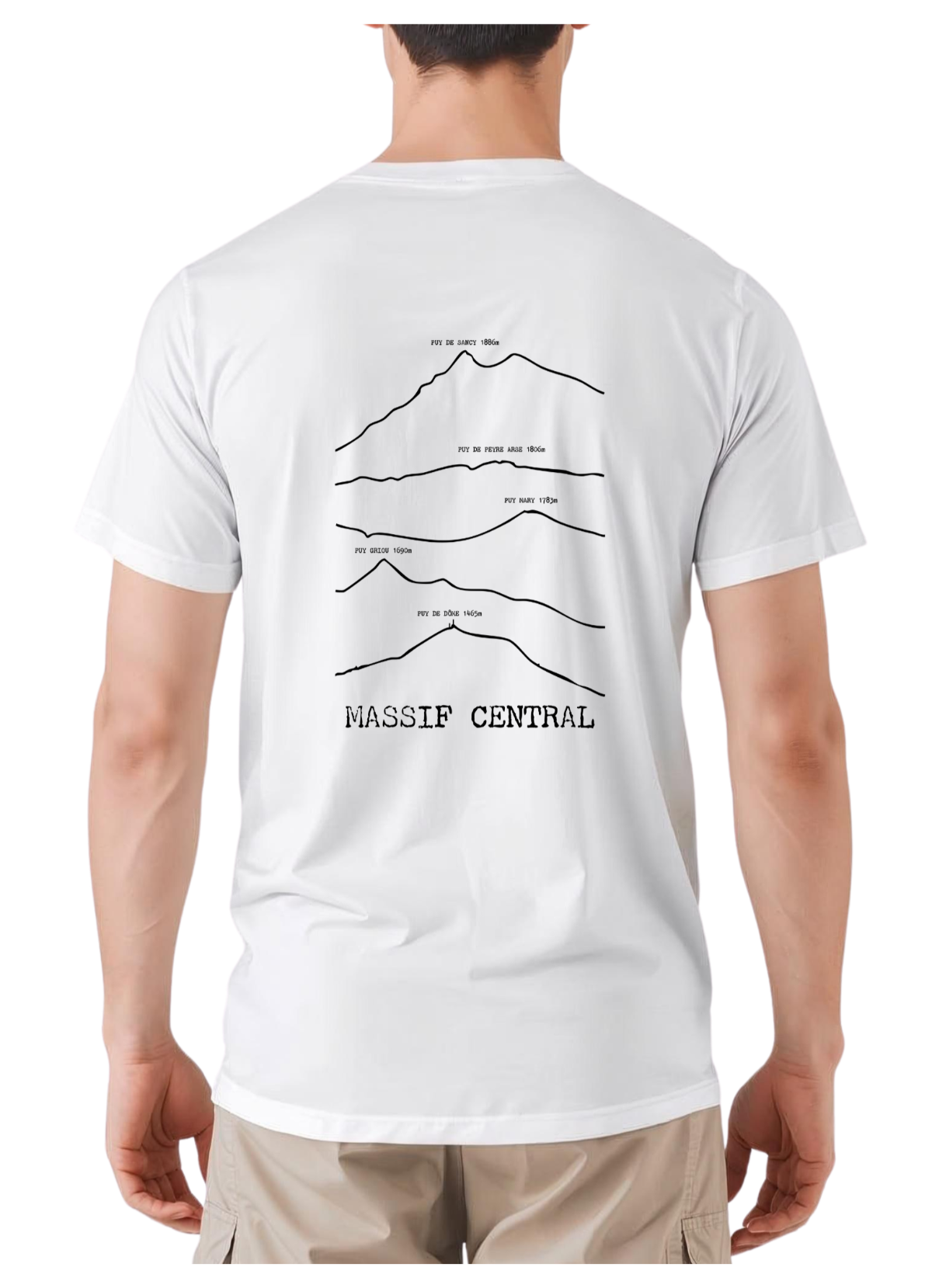 T-Shirt MASSIF CENTRAL Contour