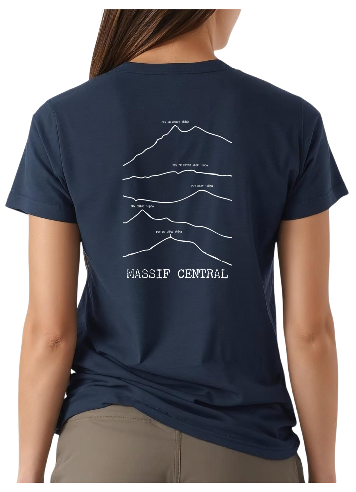 T-Shirt MASSIF CENTRAL Contour