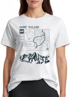 T-shirt Topo Mont Valier
