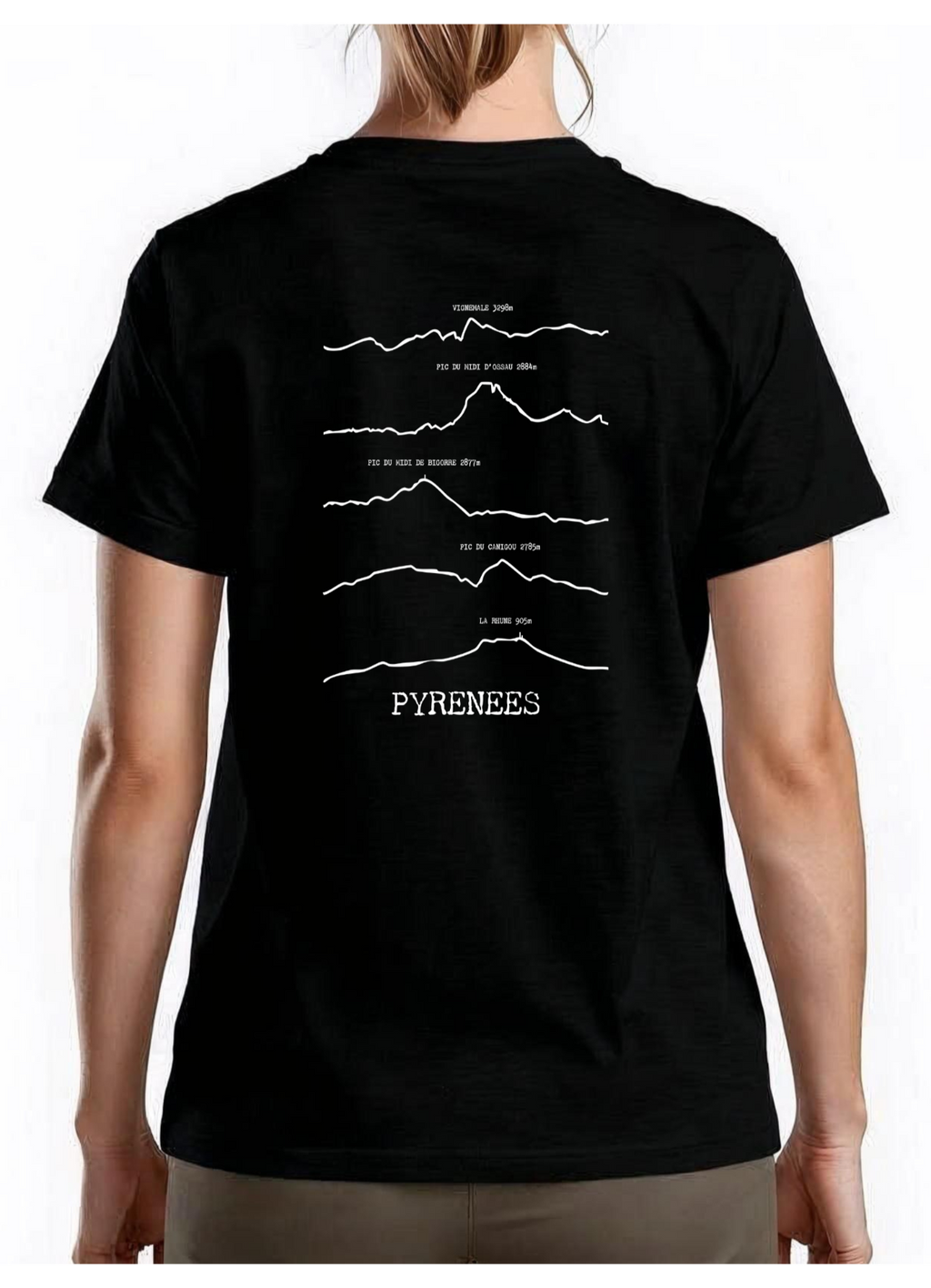 T-Shirt PYRENEES Contour