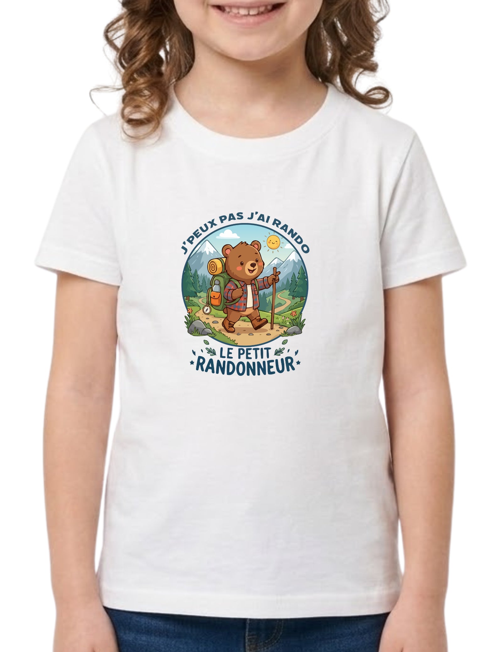 T-Shirt Enfant Petit Randonneur - Ours