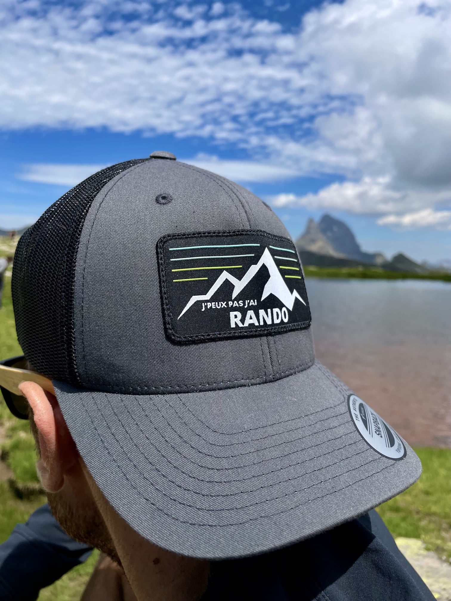 Casquette J'peux pas j'ai rando Anthracite