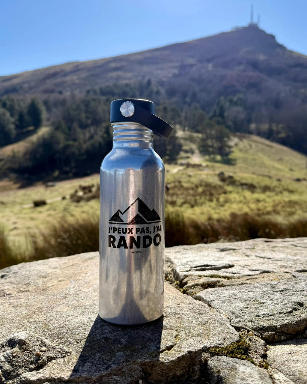 Gourde Aluminium 750ml J'peux pas j'ai rando