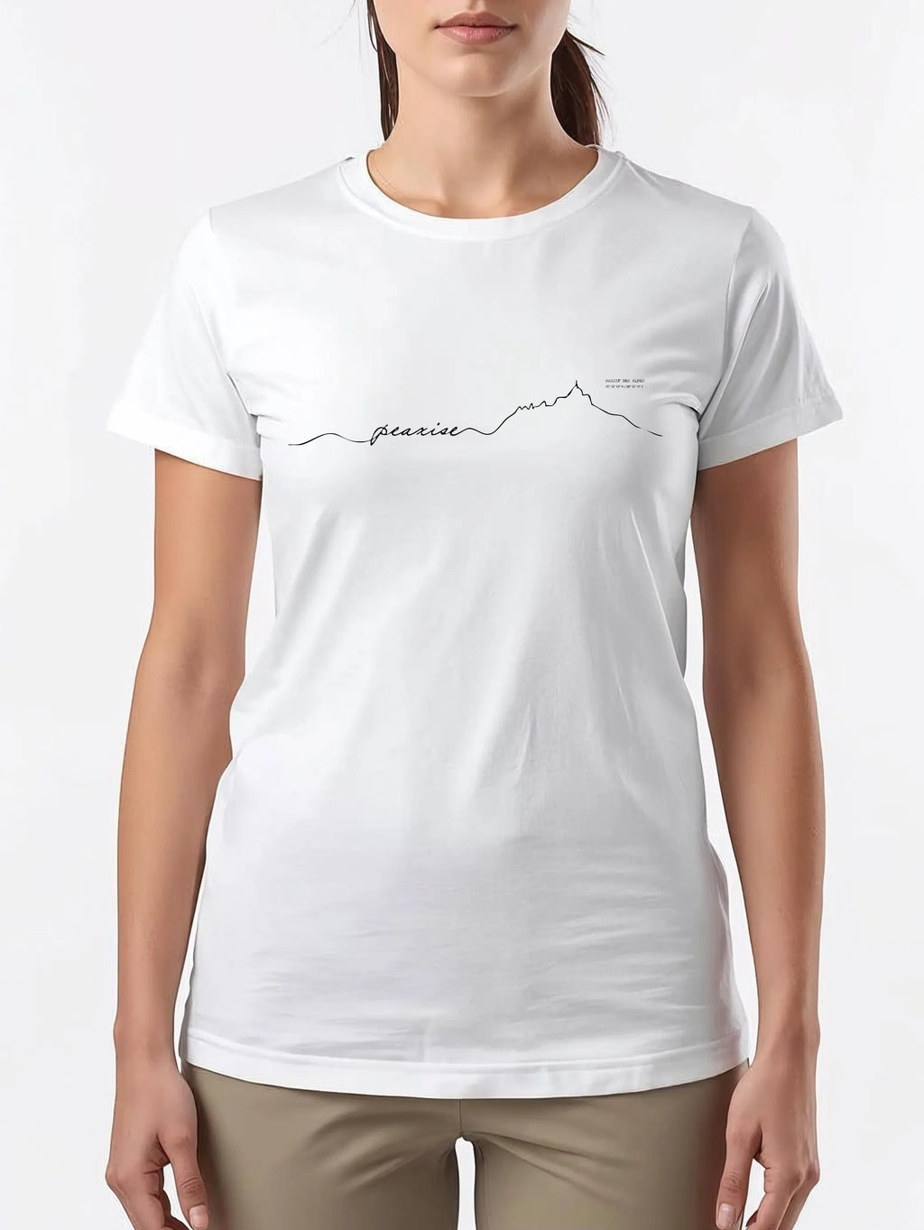 T-shirt femme Alpes