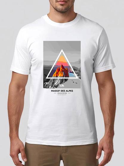 T-shirt Massif des Alpes