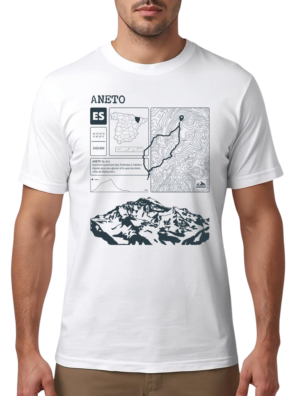 T-shirt Topo Aneto