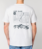 T shirt Topo Mont Blanc Dos