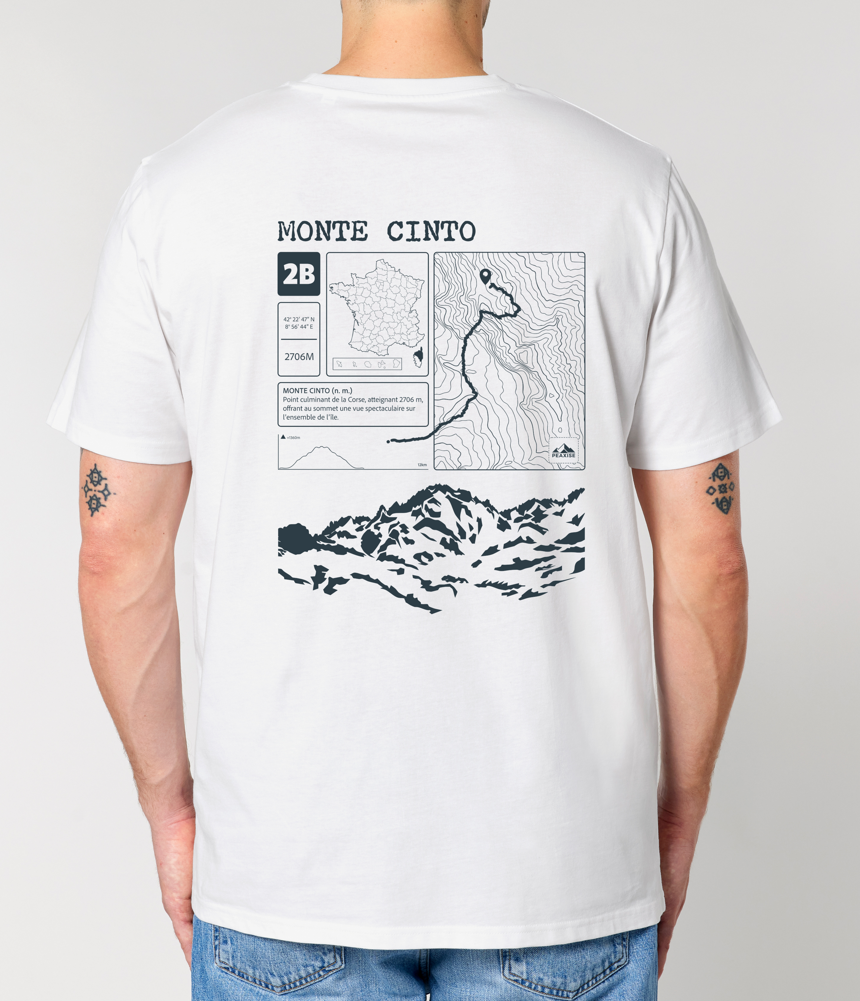 T-shirt Topo Monte Cinto Dos