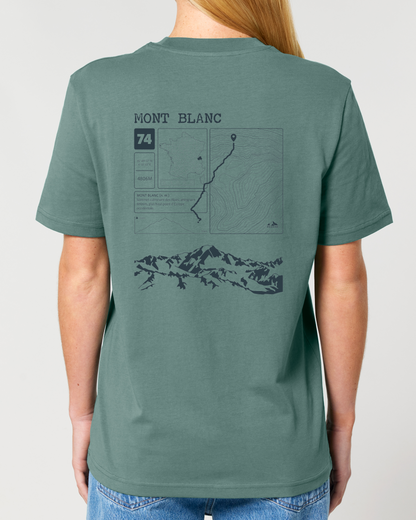T shirt Topo Mont Blanc Dos