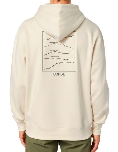 Sweat à capuche Corse édition Ligne