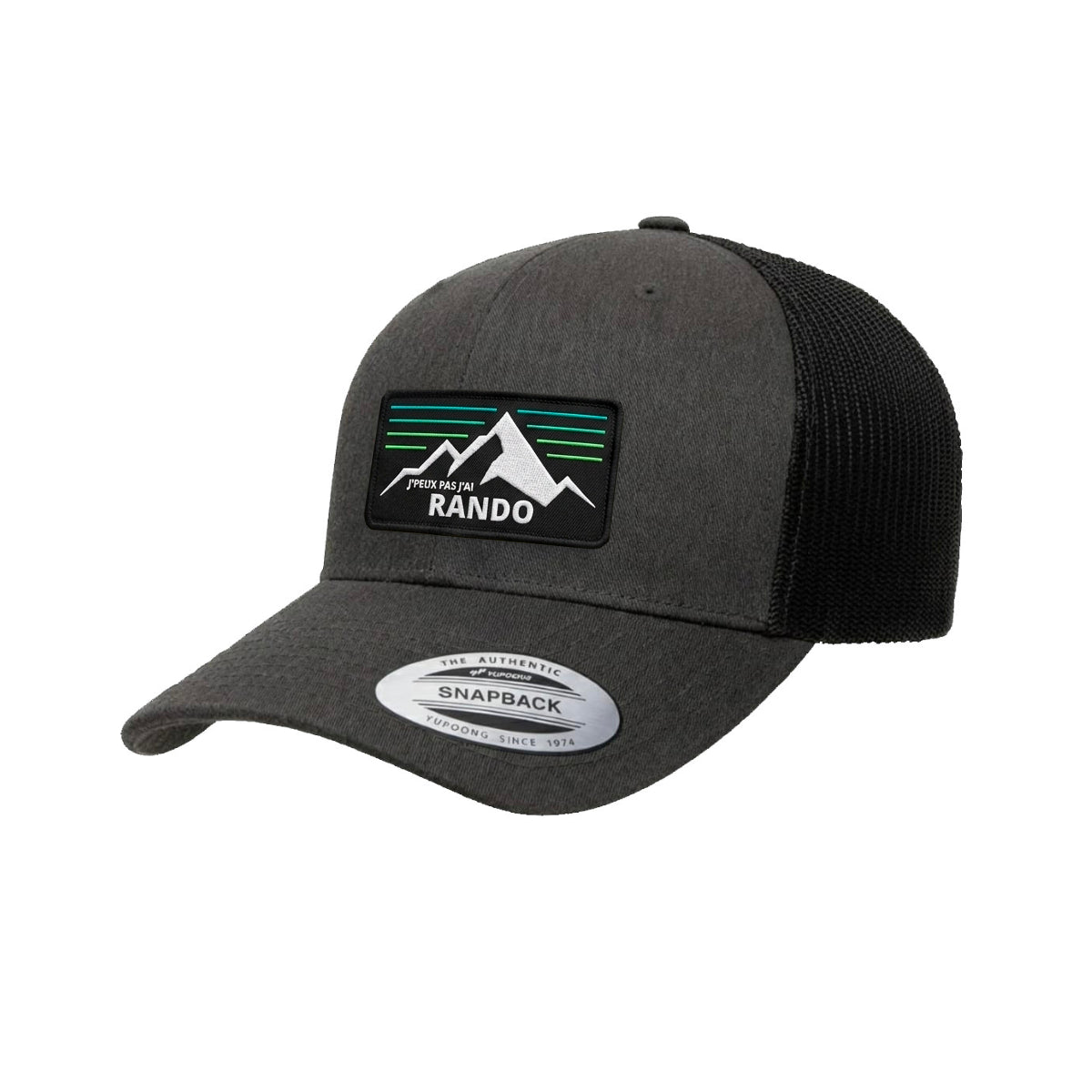 Casquette J'peux pas j'ai rando Anthracite