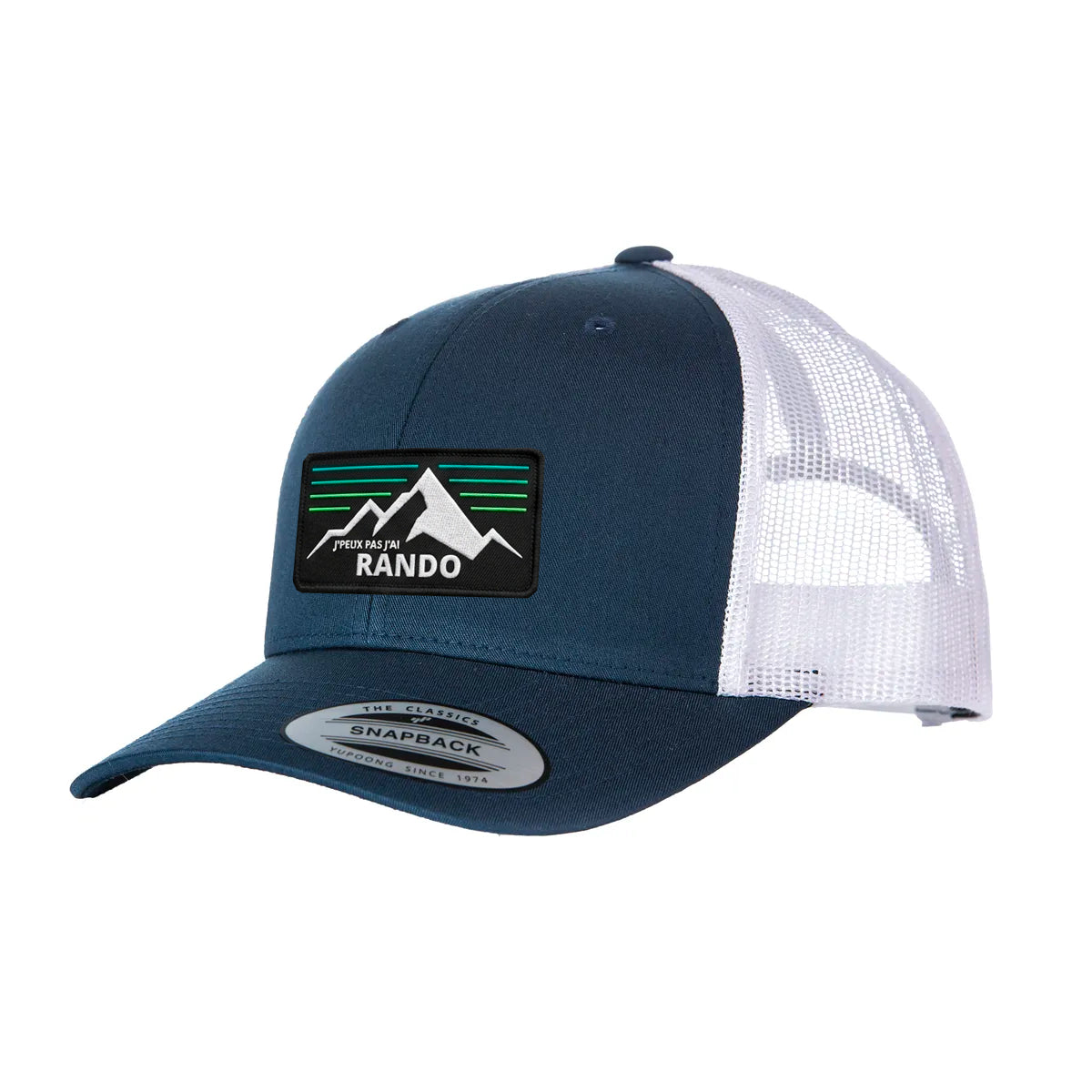 Casquette J'peux pas j'ai rando Bleu Marine