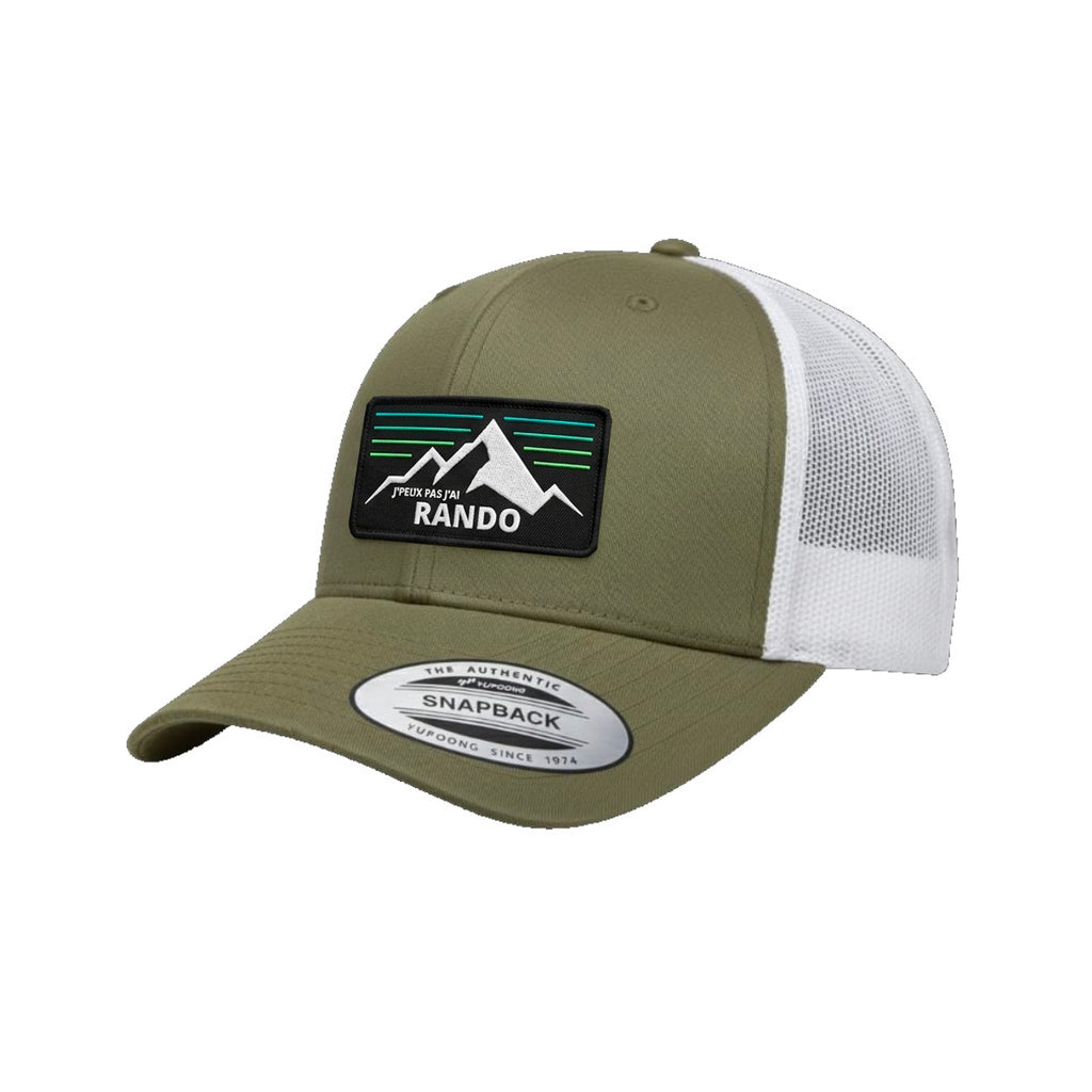 Casquette Jp'eux pas j'ai rando Verte