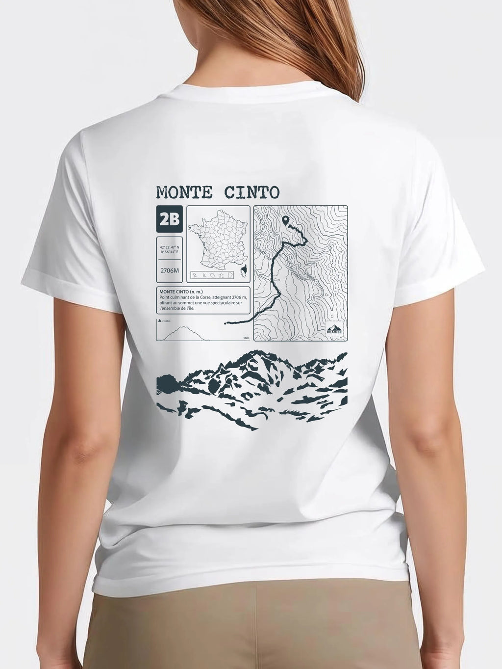 T-shirt Topo Monte Cinto Dos