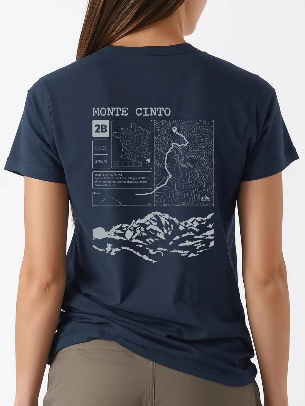 T-shirt Topo Monte Cinto Dos