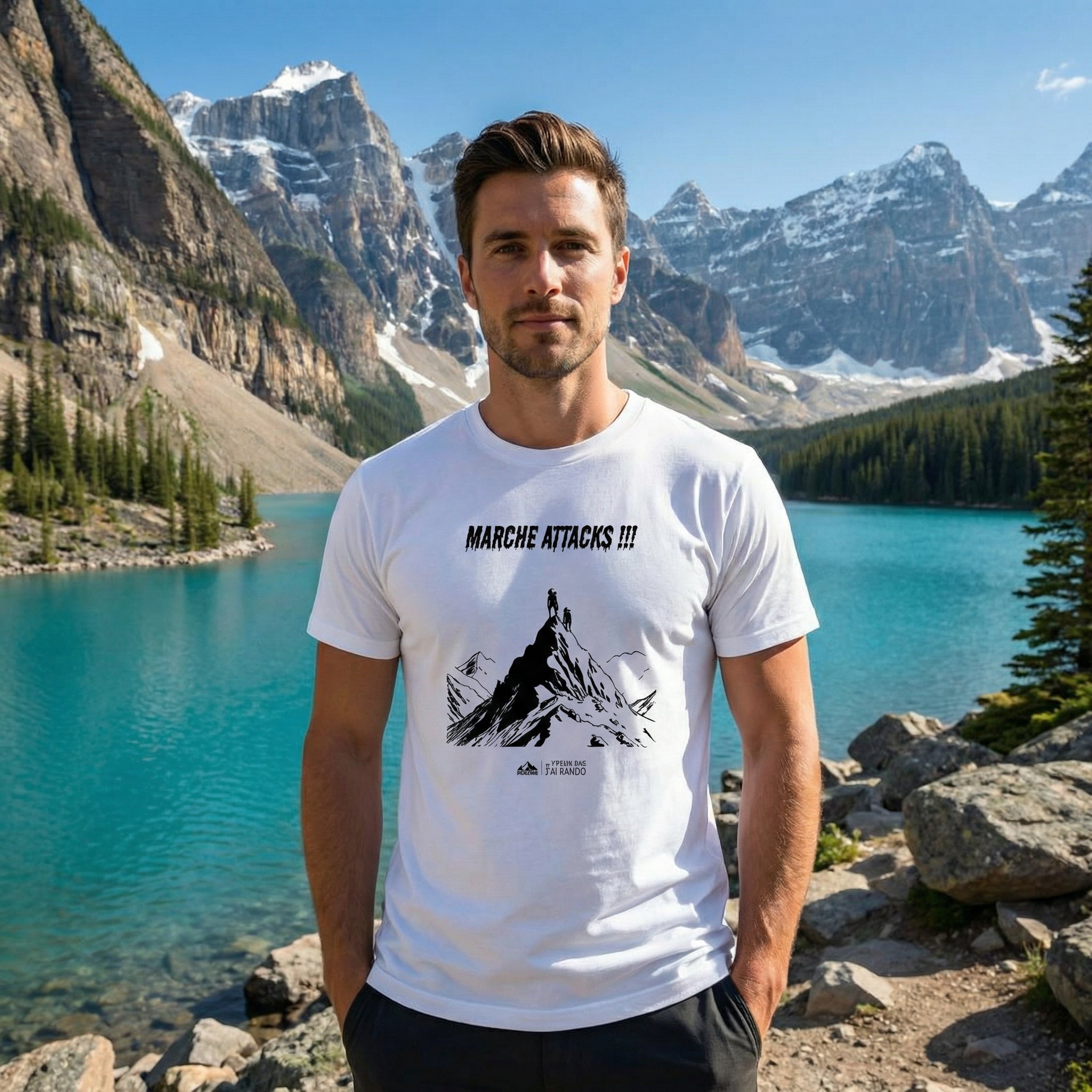 T-shirt Marche Attacks
