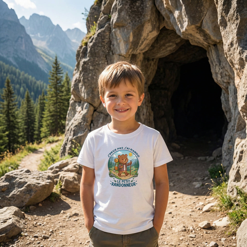 T-Shirt Enfant Petit Randonneur - Ours