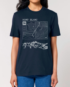 T-shirt Topo Mont Blanc