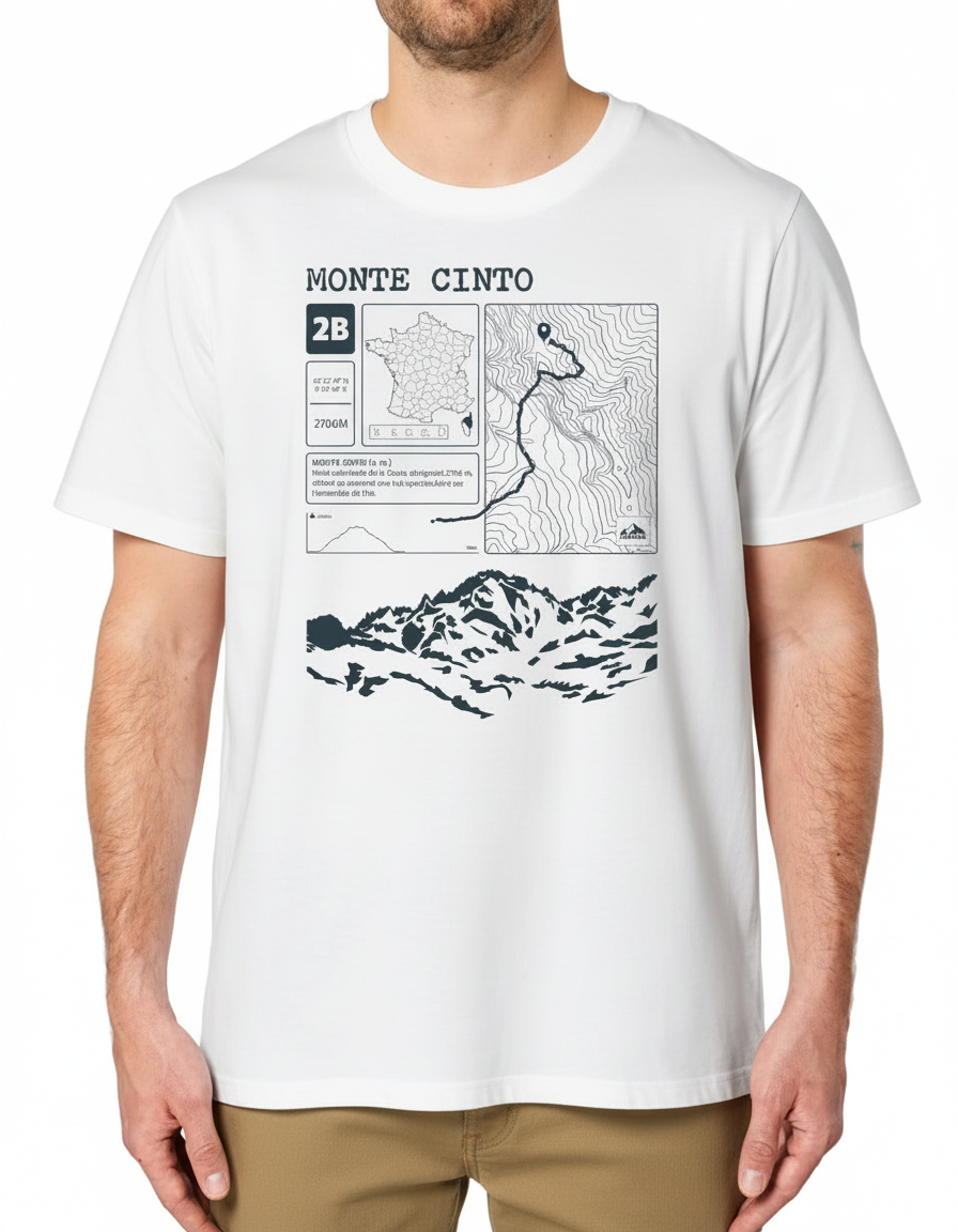 T-shirt Topo Monte Cinto
