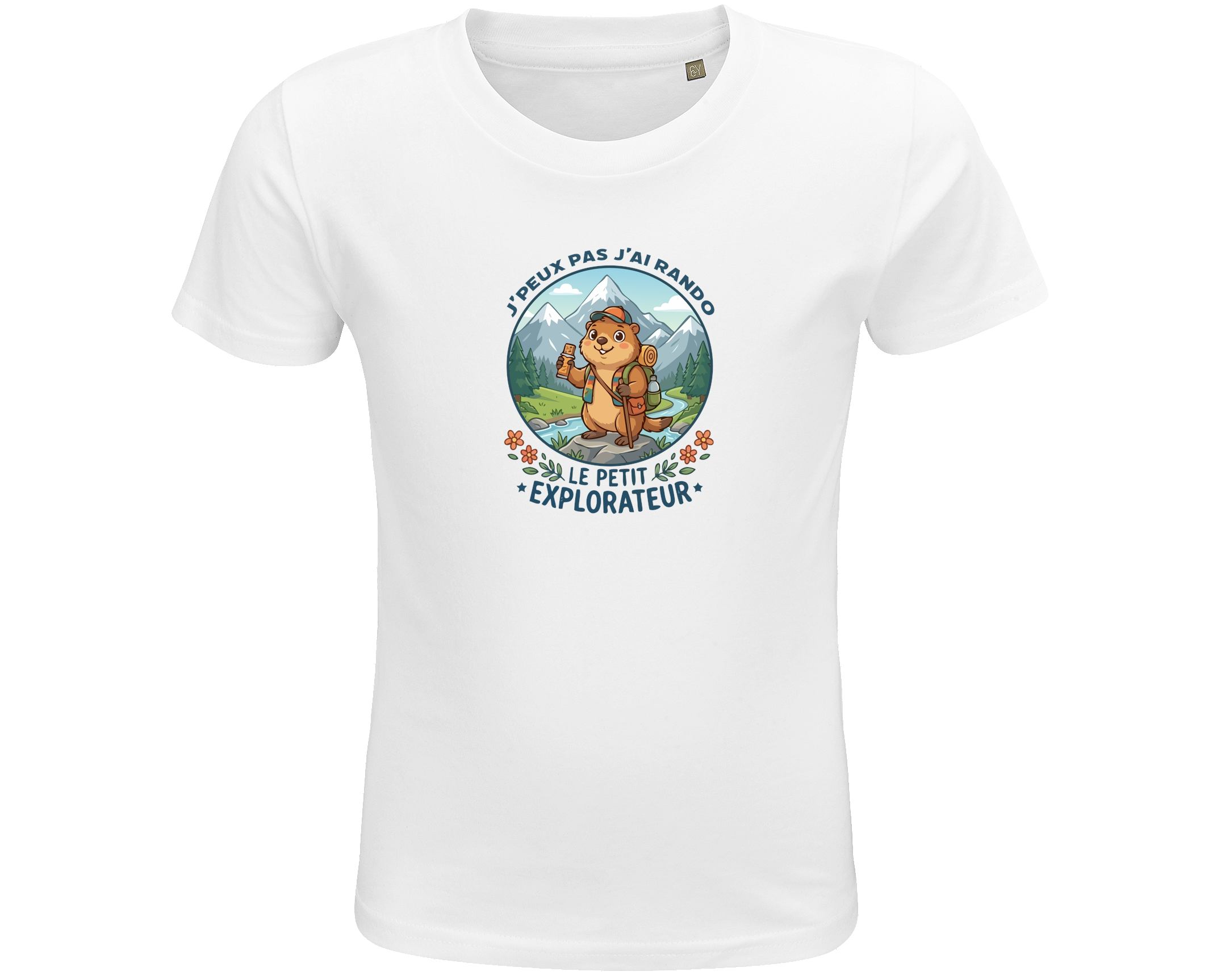 T-Shirt Enfant Petit Explorateur - Marmotte