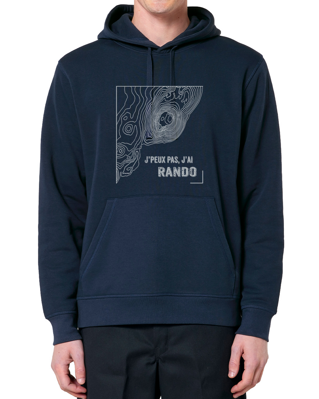 Sweat à capuche J'peux pas j'ai rando Core
