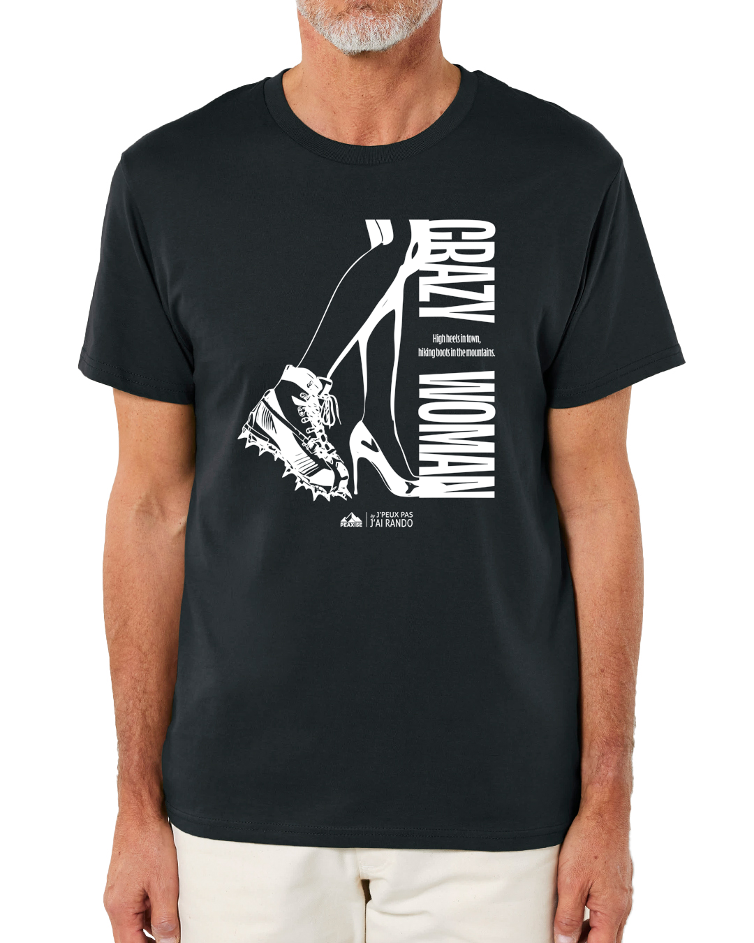 T-shirt Crazy Woman