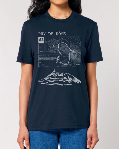 T-shirt Topo Puy de Dôme