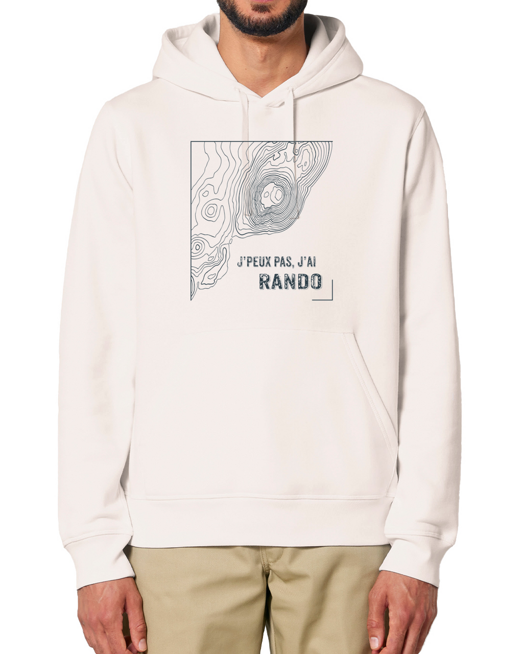 Sweat à capuche J'peux pas j'ai rando Core