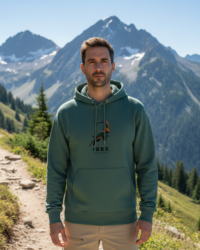Sweat à Capuche Ibex