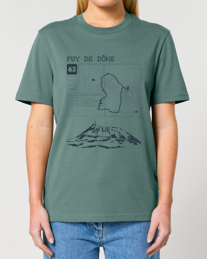 T-shirt Topo Puy de Dôme