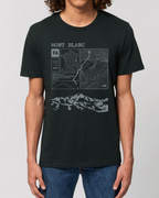 T-shirt Topo Mont Blanc