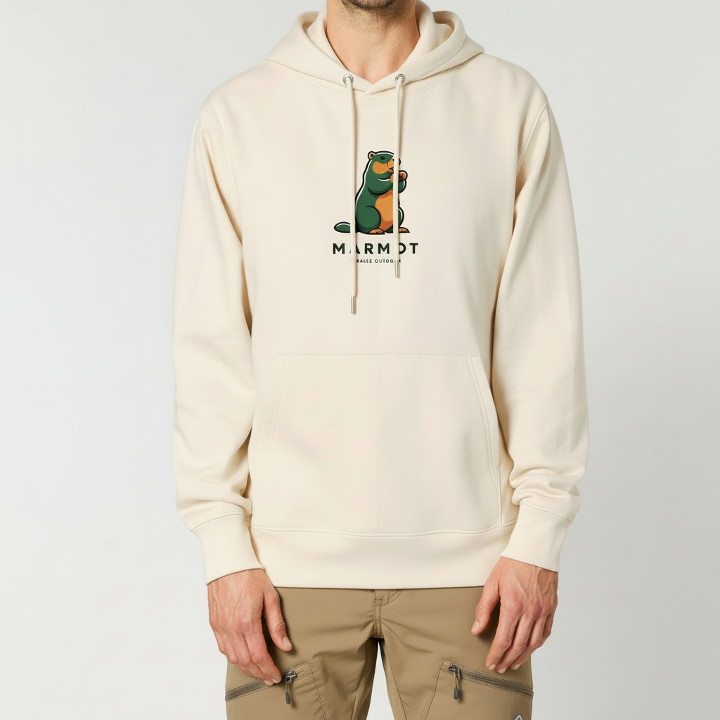 Sweat à Capuche Marmotte
