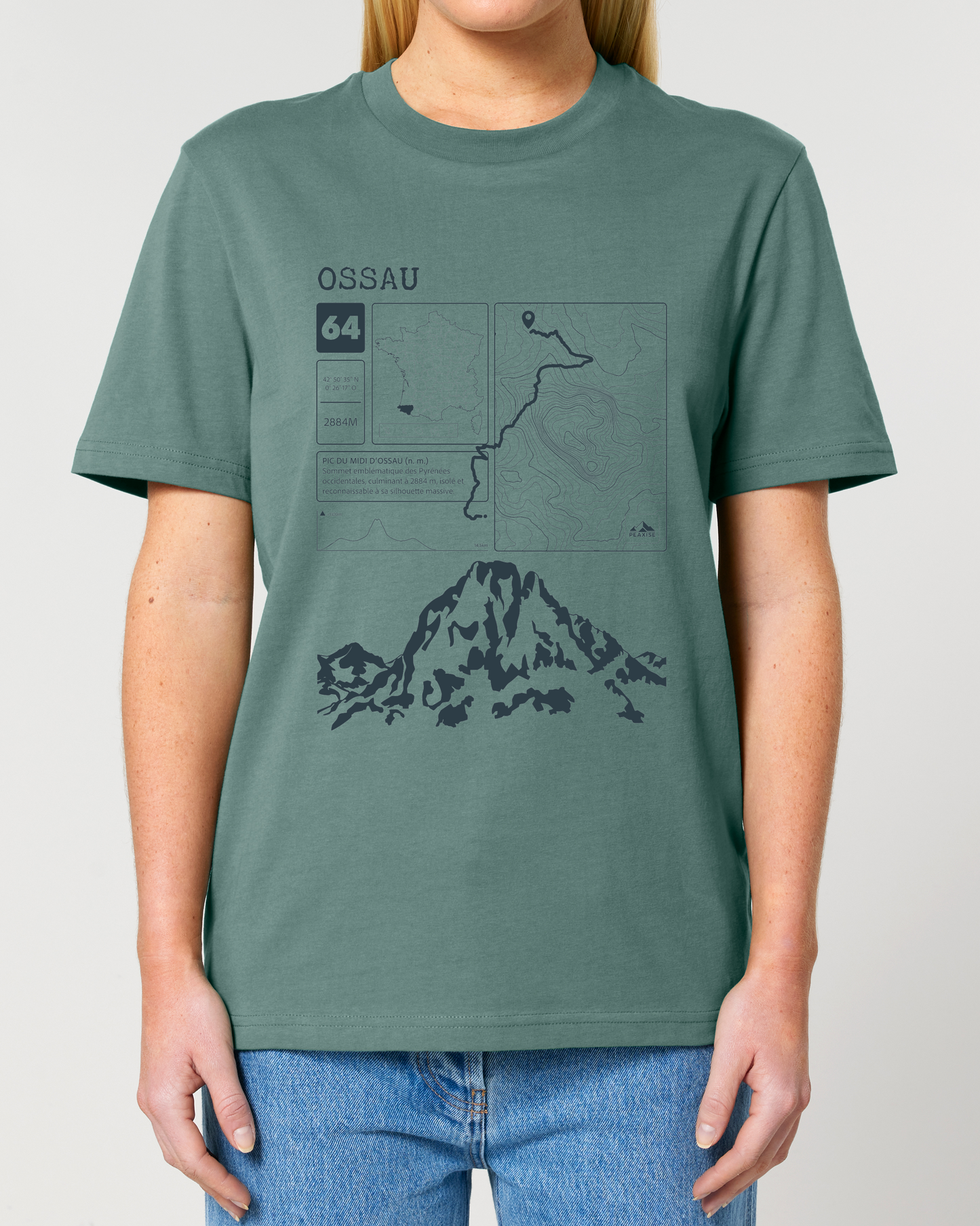 T-shirt Topo Ossau