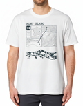 T-shirt Topo Mont Blanc