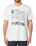T-shirt Topo Mont Blanc