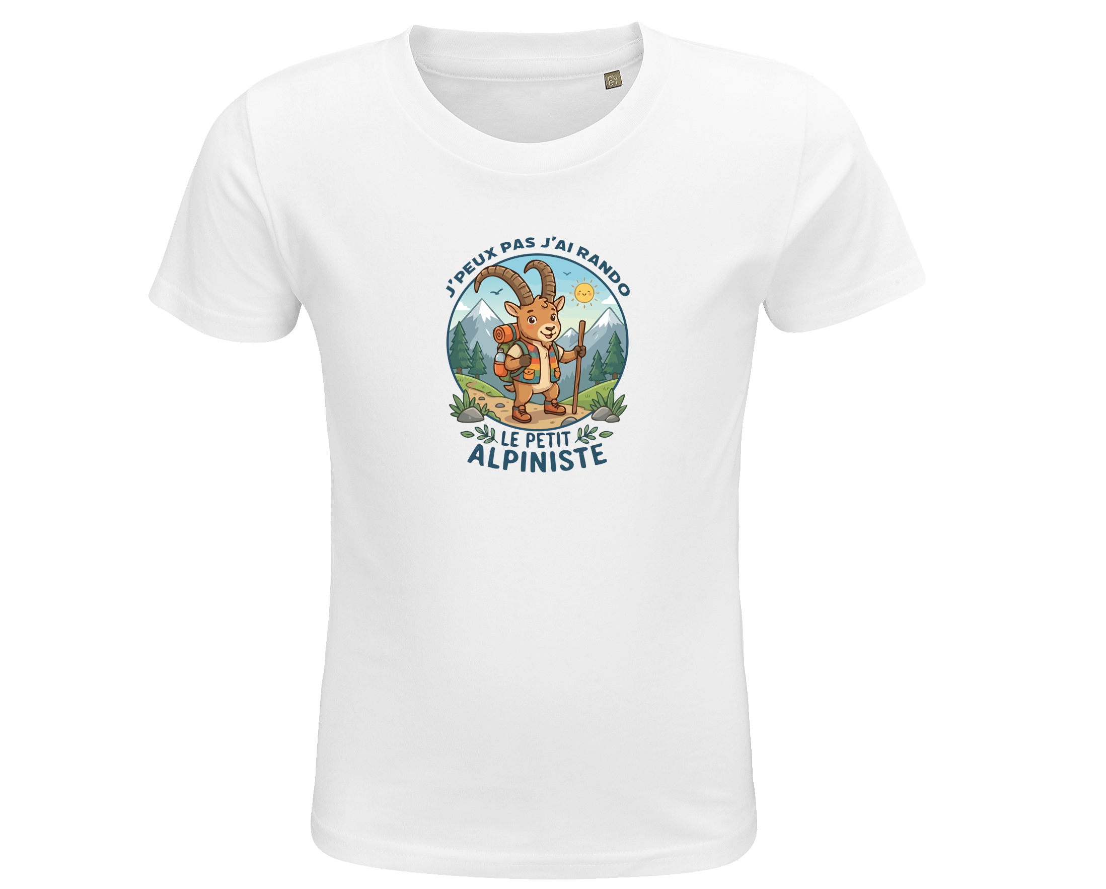 T-Shirt Enfant Petit Alpiniste - Bouquetin