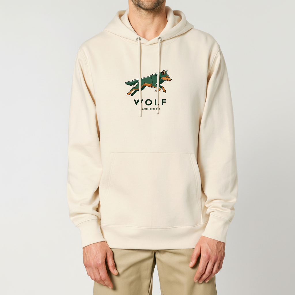 Sweat à Capuche Loup