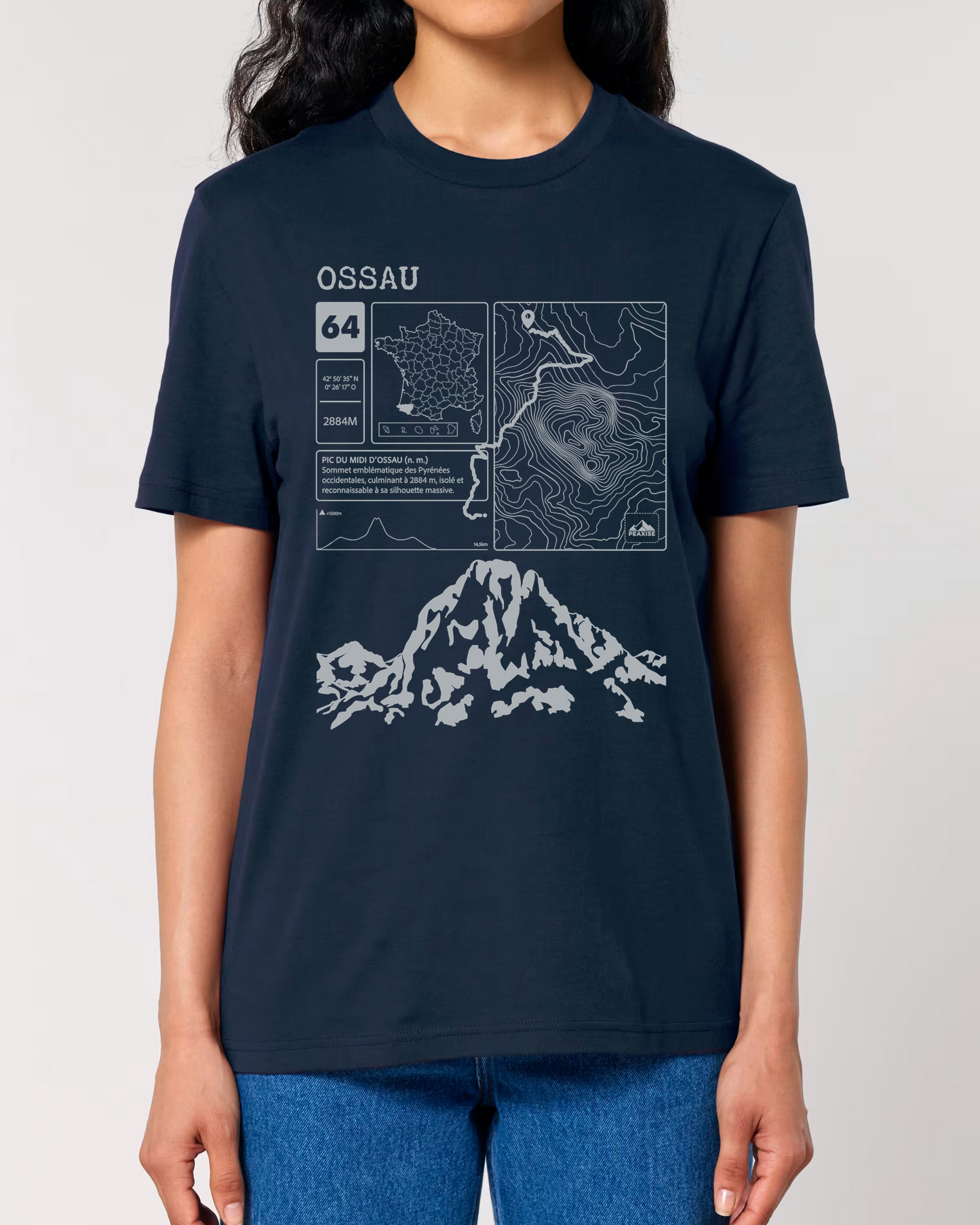 T-shirt Topo Ossau