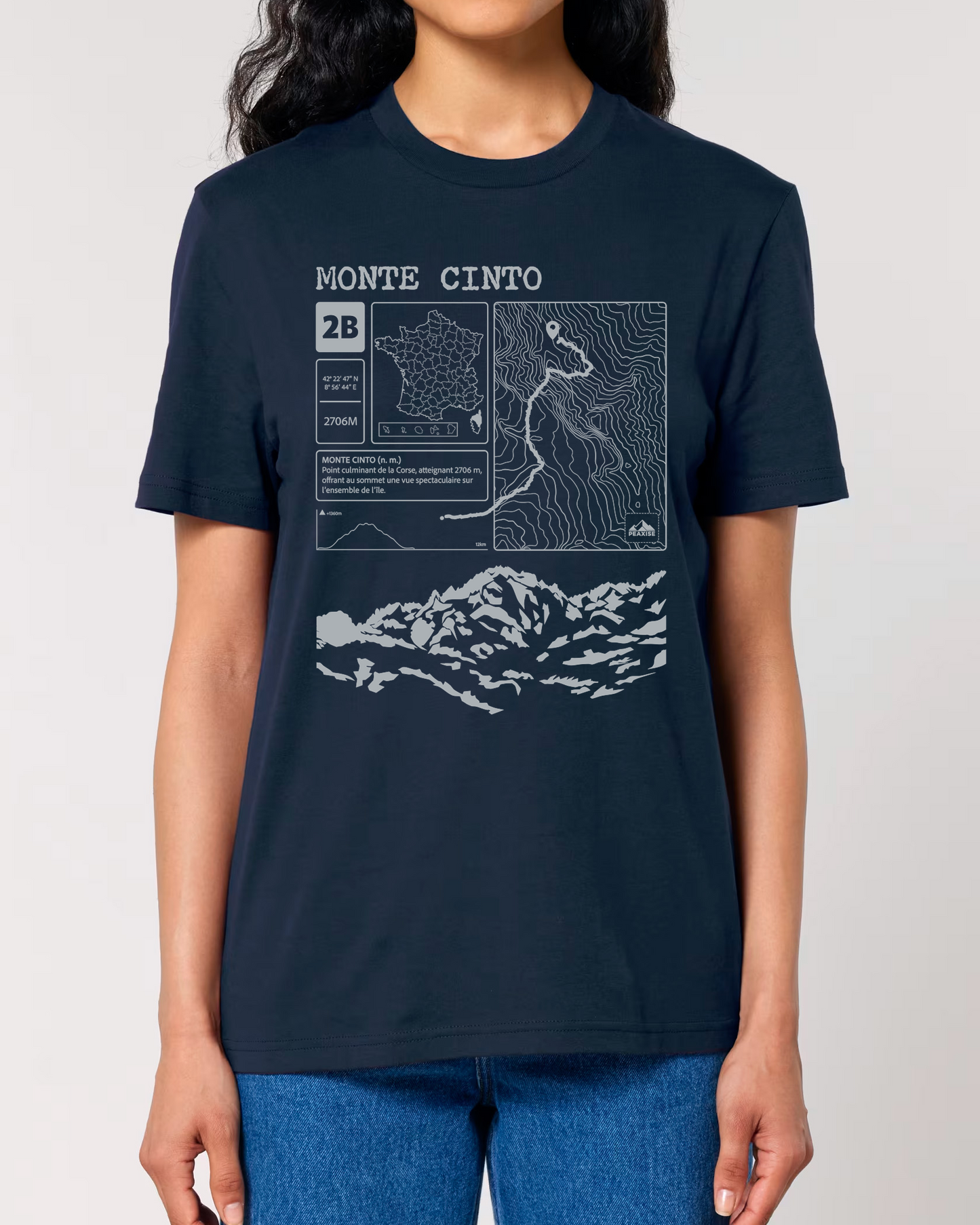 T-shirt Topo Monte Cinto