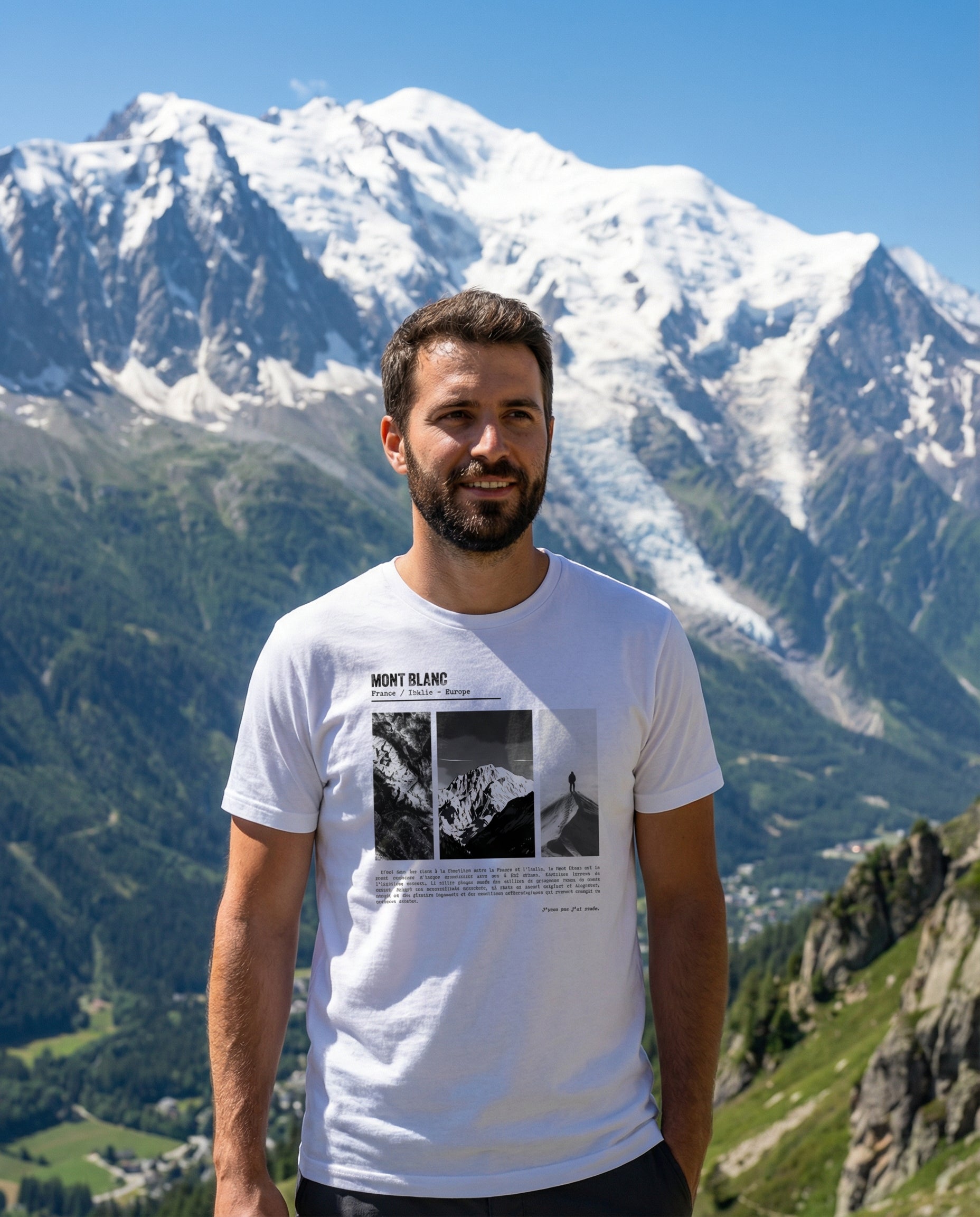 T-Shirt Mont blanc