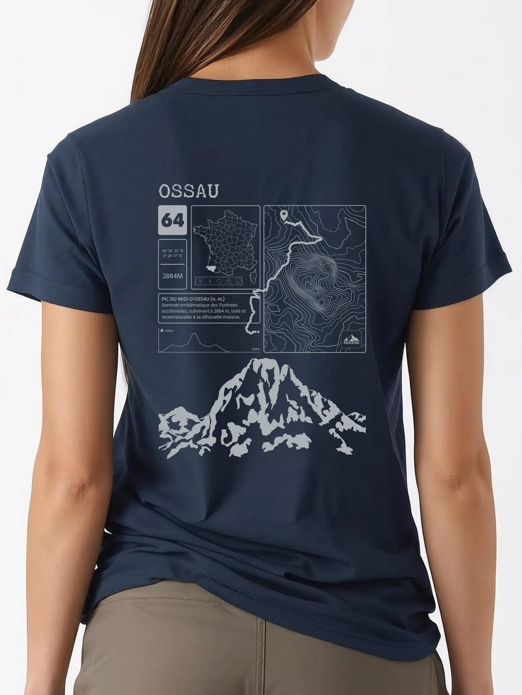 T-shirt Topo Ossau Dos