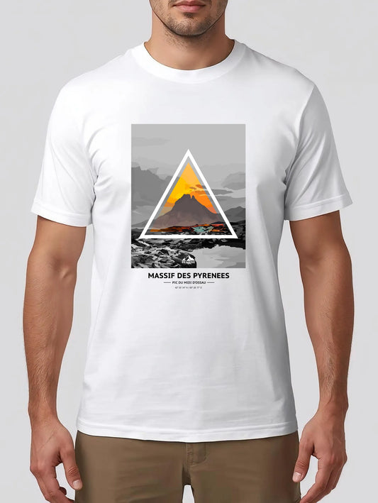 T-shirt Massif des Pyrénées