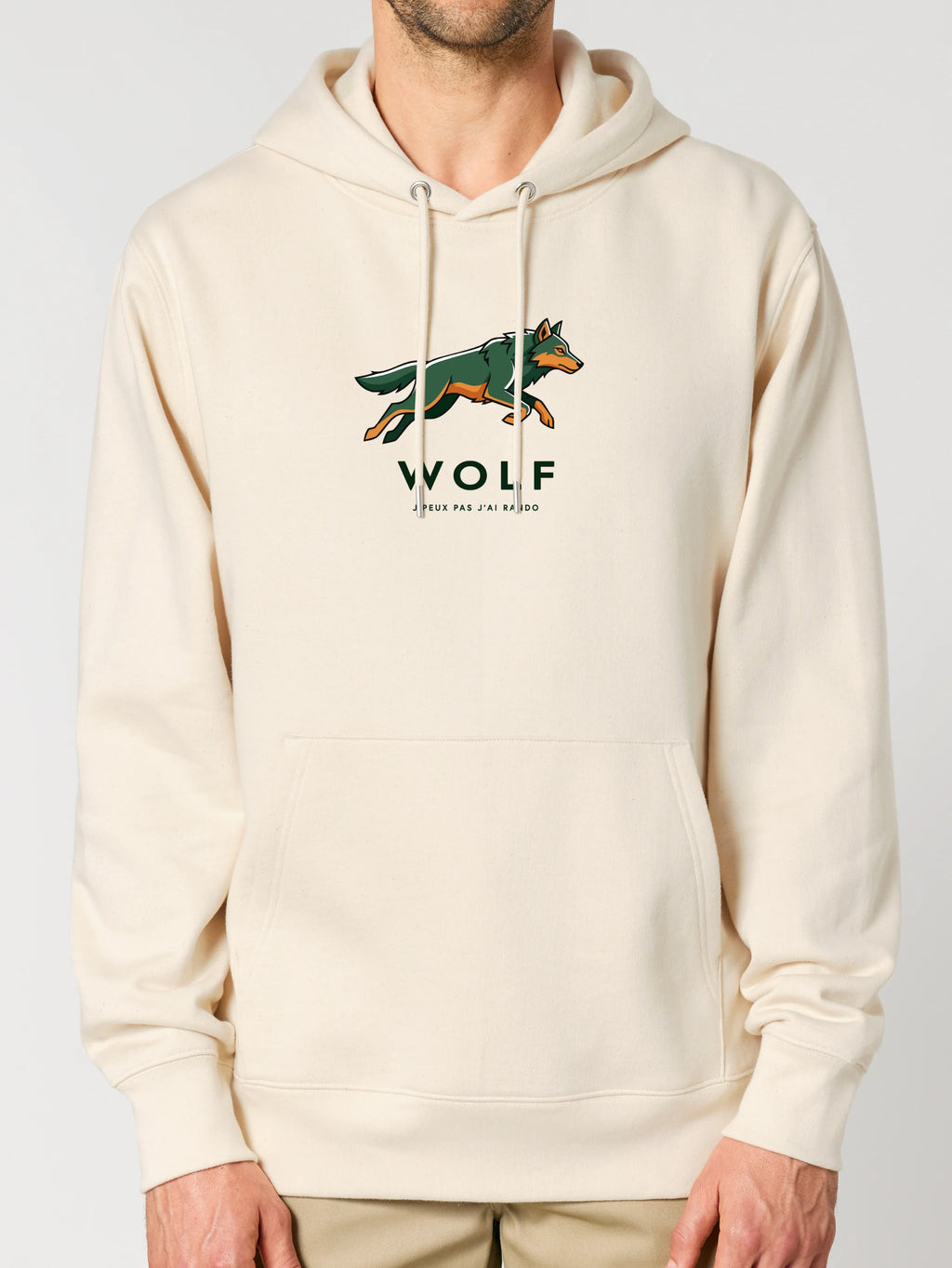 Sweat à Capuche Loup