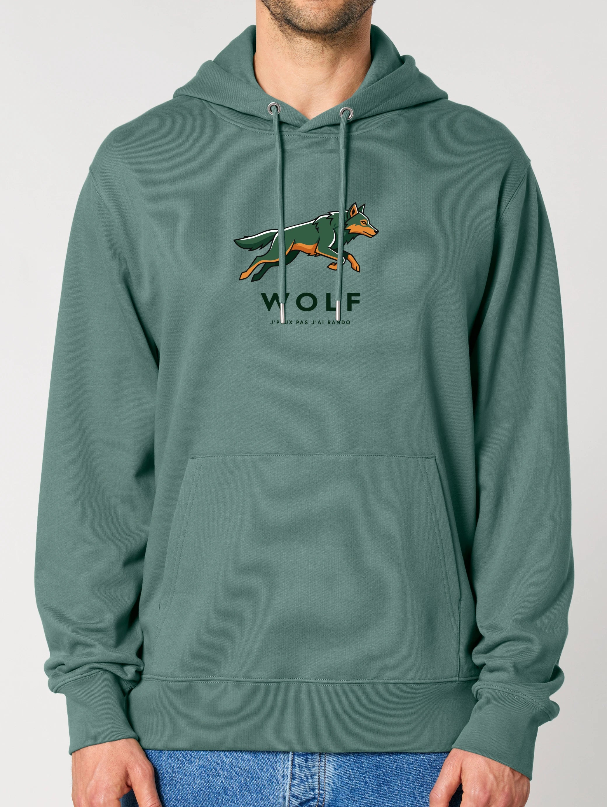 Sweat à Capuche Loup