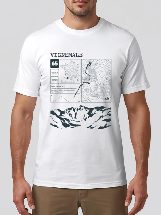 T-shirt  Topo Vignemale