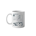 Mug en céramique Peaxise représentant le Vignemale - Accessoire rando et montagne.